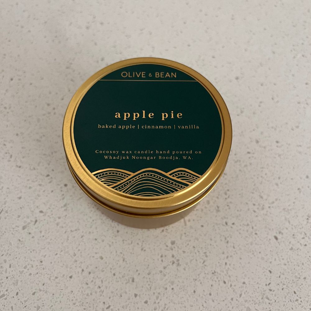 Apple Pie Travel Tin