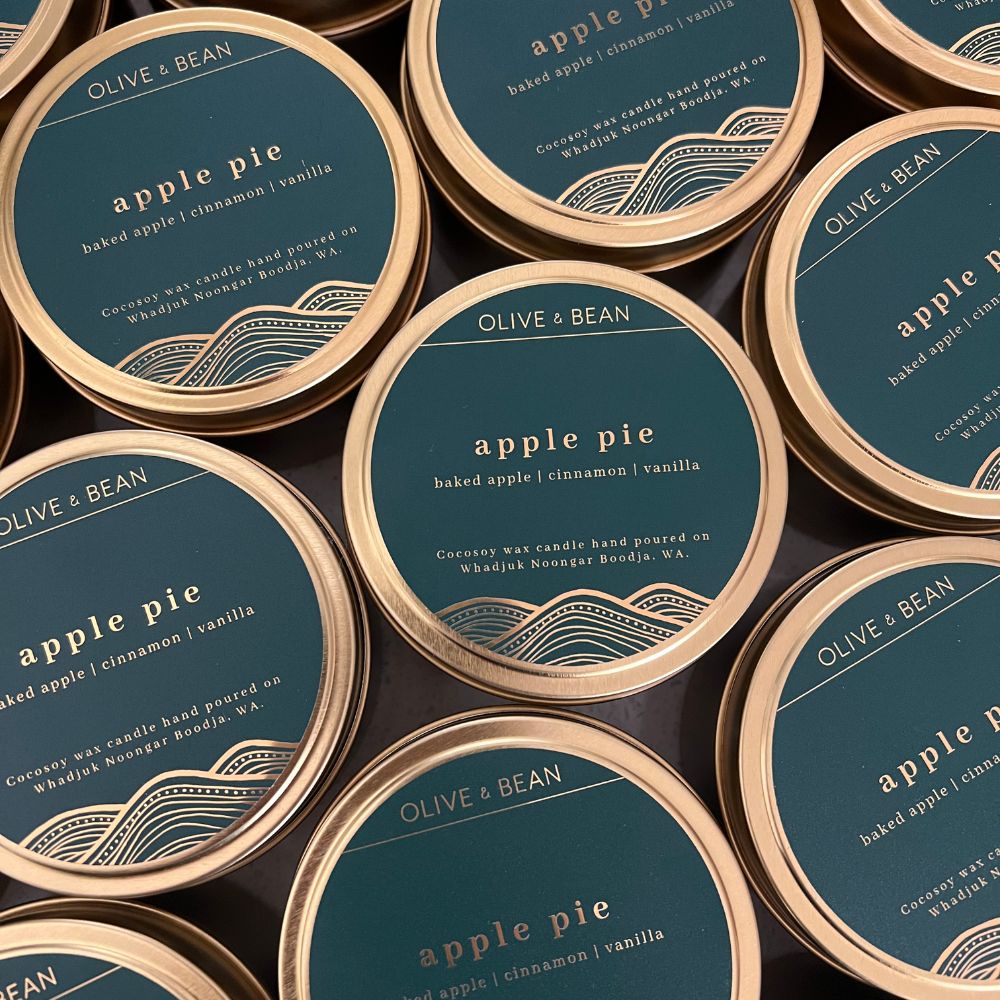 Apple Pie Travel Tin